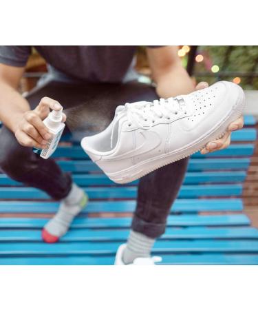 Natural Shoe Deodorizer Spray - Instant Odor Eliminator for Shoes & Sports Gear - 12 Essential Oils & Enzymes for Fresh Smell - Gym Bag Deodorizer - 4oz - Buy Online on GoSupps.com