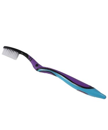 Top Med ETS Extra Hard Smokers Toothbrush - 1 Count (Color May Vary) - Buy Online on GoSupps.com