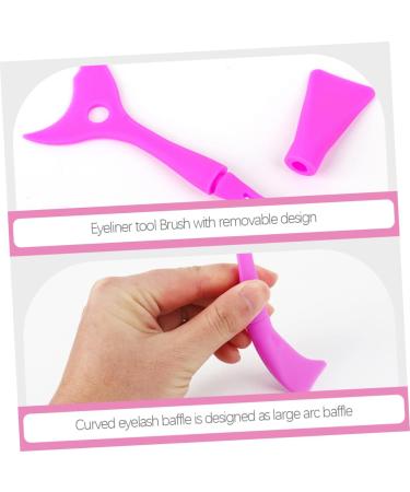 ABOOFAN 15 Pcs Eyeliner Eyeshadow Baffle Silicone Makeup Applicator Guide Tool for Makeup Eye Makeup Tool - Buy Online on GoSupps.com