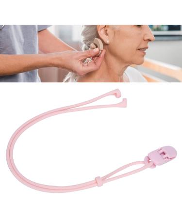 SILICONE Hearing Aid Clip with Storage Box - Portable & Practical | For Kids, Seniors, Adults | BTE Compatible (Pink) - Buy Online on GoSupps.com