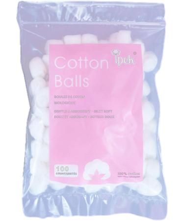 Generico Kn uel Cotton Pads | Soft White Baby Care & Makeup Remover | Multi-Purpose Household Items | 100 Grains (0.5g Each) - Buy Online on GoSupps.com