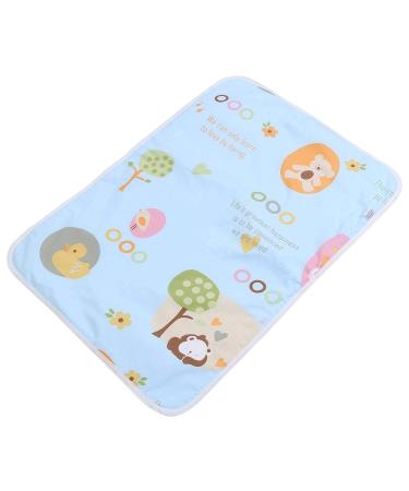 Baby Urine Baby Cotton Urine Mat Diaper Nappy Bedding Changing Cover Pad(Blue paradise) - Buy Online on GoSupps.com
