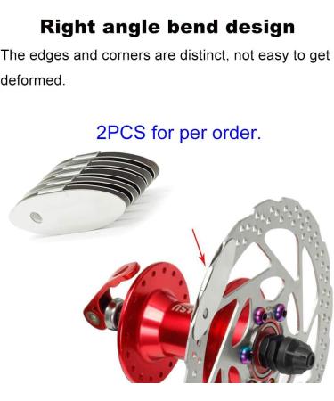 2PCS ONGHSD Bicycle Brake Pad Alignment Tool - MTB Disc Brake Adjusting Tool for Bike Rotor Pads - Cycling Accessories - Buy Online on GoSupps.com