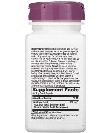 Nature's Way Aloe Max Lax 100 VCap - Natural Constipation Relief - Buy Online on GoSupps.com