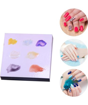 Nails Art Mixing Toner Paper Double Sided Manicure Accessory Professional Nails Sheets Paper 75 X 100mm - Buy Online on GoSupps.com