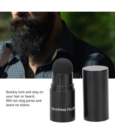 Beard Building Fibres Powder for Thinning Hair & Bald Spots - Temporary Thickening Hairline Powder in Black for Men & Women - Buy Online on GoSupps.com