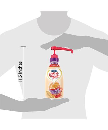 Coffee-Mate 13799 Liquid Coffee Creamer Sweetened Original 1500ml Pump Dispenser - Shop Now! - Buy Online on GoSupps.com