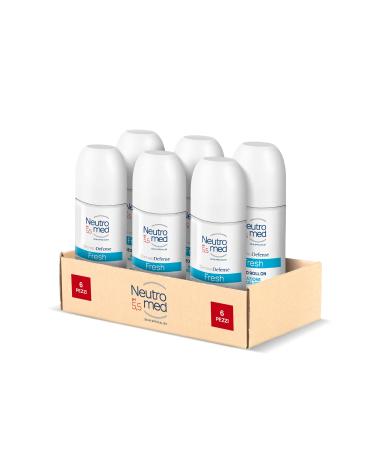 NEUTROMED Neutromed Roll Fresh Deodorant 300ml (6pcs x 50ml)