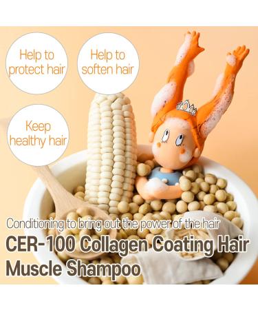 Elizavecca CER-100 Collagen Shampoo 16.9 fl oz - Revitalizing Hair Care - Buy Online on GoSupps.com