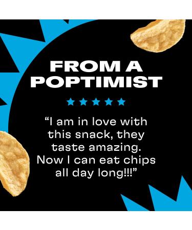 Popchips Sea Salt Potato Chips - Gluten Free  0.8 oz Single Serve Bags  12 Count - Buy Online on GoSupps.com