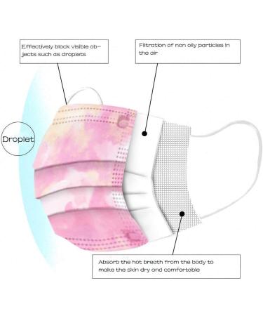 Disposable Face Cover 3-Ply Outdoor Breathable Mouth Protection Bandanas for Women and Men 30 count (Pack of 1) F - Buy Online on GoSupps.com