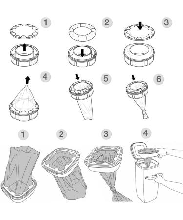 Lanshafang 15 Refill Packs - Compatible Refilling Films for Litter Loose II & Fashion Cat Series - International Shipping Available - Buy Online on GoSupps.com