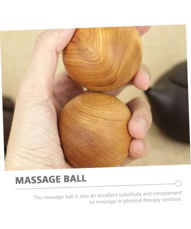 Healeeved 4-Piece Wooden Massage Globe Set | Threeken Baoding Stress Balls & Hand Rolling Massage Balls for Relaxation - Buy Online on GoSupps.com