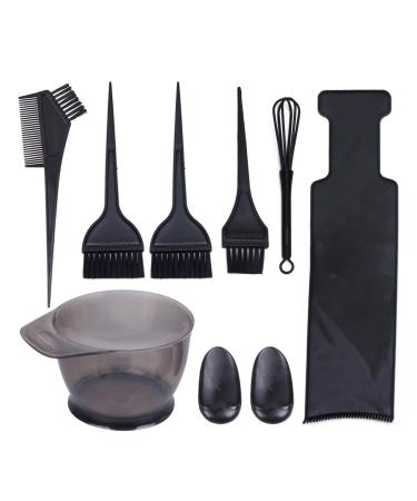 Uonlytech Set Hair Color Brush Color Tint Applicator Hair Styling Hair Color Bowl Hair Dye Tint Hair Dye Brush Tool Hair Oil Hair Dye Kit Hair Dying Board Hat Bowl Balance