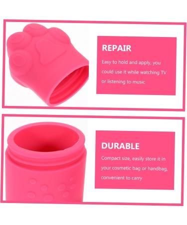 POPETPOP Beauty Facial Cat's Claw face Beauty Roller Cube face Compress Roller FACE face Roller Home Tools Pink Tools Face Accessory Care Silica Product 10.8X5CM Rosy - Buy Online on GoSupps.com