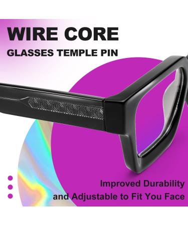 VISOONE Blue Light Blocking Glasses | Rectangle MultiColor Frame for Men & Women | Preppy Chic Look | RIVER River Upg Black - Buy Online on GoSupps.com