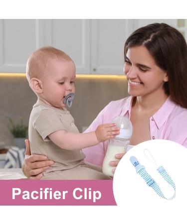 Anulely Pacifier Clip & Holder | Universal Baby Pacifier Leash for Boys & Girls - Ideal Bite Strap Solution - Buy Online on GoSupps.com