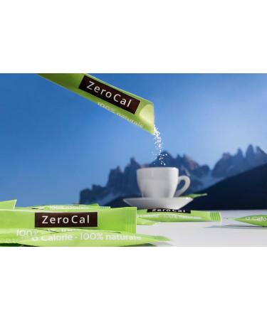 Buy Erythritol + Stevia Sweetener Sticks - 100 Sticks | Gluten-Free Vegan GMO-Free | Ideal for Coffee & Tea - Buy Online on GoSupps.com