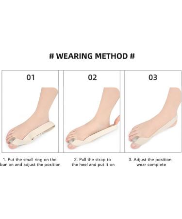 Bunion Corrector Belt - Skin-Friendly Hallux Valgus Relief (Size L) - Buy Online on GoSupps.com