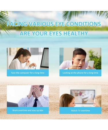 Toulifly Eye Mask Cooling Gel Cooling Mask Warm Eyes Cooling Goggles Cooling Reusable Cooling Eye Mask for Dark Circles Puffiness Relieve Eye Fatigue Migraines - Buy Online on GoSupps.com