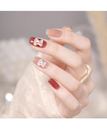 Buy 3D Butterfly & Bear Nail Charms for DIY Manicure | Nail Art Decorations for Women & Girls - Buy Online on GoSupps.com