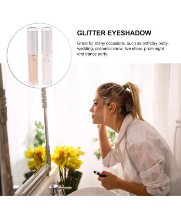 Healvian 2pcs Liquid Eyeshadow Liquid Highlighters Makeup Highlighter Eyeshadow Glitter Melt Cosmetics Pp  - Buy Online on GoSupps.com