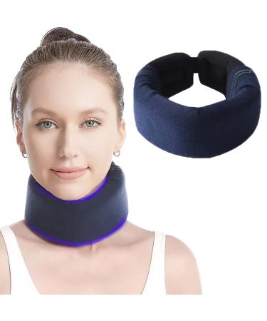 Soft Foam Neck Brace Universal Cervical Collar, Neck Brace for Neck Pain and Support for Women, Men, Adjustable Neck Support Brace for Sleeping, Pain Relief, Neck Brace for Posture