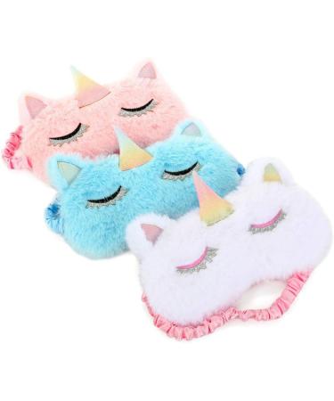 KESYOO Travel Eye Mask - Super Soft Sky-Blue Eye Cover & Kids Blindfold | Perfect Sleep Eye Patch (19.5x8.5cm - Buy Online on GoSupps.com