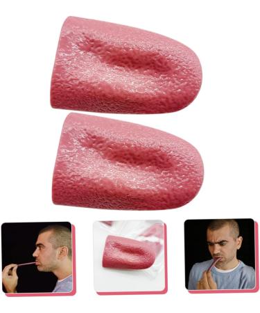Buy Ibasenice 2-St Fake Tongue Prop Fun Toy for Kids & Adults Perfect for Costumes & Pranks | 5x3.5cm - Buy Online on GoSupps.com