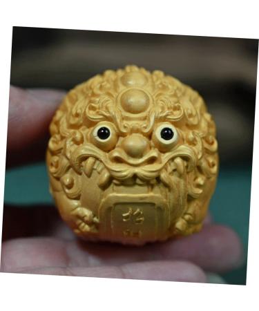 Chinese Decor Wooden Massage Ball Tool - Hand Massage Device & Fitness Globe for Relaxation - Buy Online on GoSupps.com