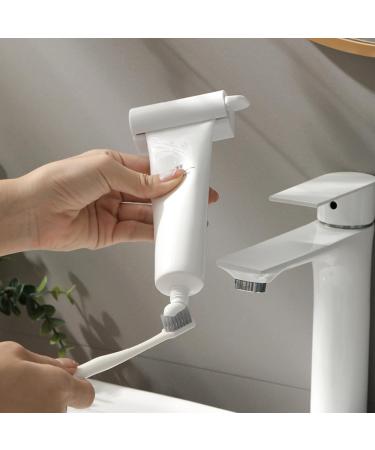 Toothpaste Roller - Magnetic Toothpaste Tube Roller for Wall - Tube Roller Squeezer for Family Washroom Bathroom Puts an End to Waste Simple and Practical - Buy Online on GoSupps.com