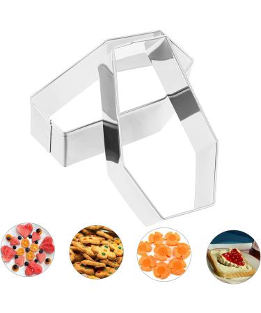 Milisten 10 Pcs Biscuit Mold Mini Cake Molds Chocolate Mold Dessert Baking Mold Cakesicles Mold Mini Cookies Metal Fondant Frame Jelly Moulds Stainless Steel Cake Candy 7.5X4.2X2.4CMx2pcs Silverx2pcs - Buy Online on GoSupps.com