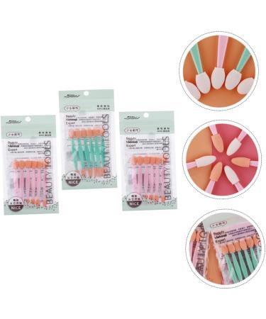 MAGICLULU 2 Sets Eye Shadow Brush Sponges Travel Eyeshadow Brush Kit Women Eyeshadow Brush Double Sided Miss - Buy Online on GoSupps.com