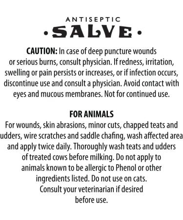 Rawleigh Antiseptic Salve 4.5 oz - Bed Sores, Boils, Cysts, Diaper Rash Relief - Pack of 1 - Buy Online on GoSupps.com