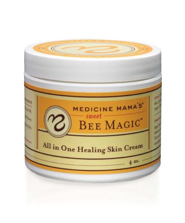 Medicine Mama’s Apothecary Sweet Bee Magic - All in One, All Natural Moisturizing Skin Ointment - Soothing Salve for Dry, Cracked Skin, Eczema, & Burns. All Natural Healing Ointment, Wound Care, Bee Balm, Skin Care- Made