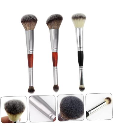 Angoily 3pcs Double-ended Makeup Brush Eyeshadow Dual Ended Makeup Brush Female Makeup Tool Woman Cosmetics - Buy Online on GoSupps.com