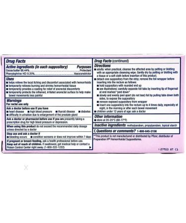 Major Rugby HEMORRHOIDAL Suppositories - Fast Relief for Hemorrhoids - Buy Online on GoSupps.com