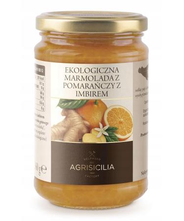 Agrisicilia Orange Mermalade with Organic Jelly 360 g