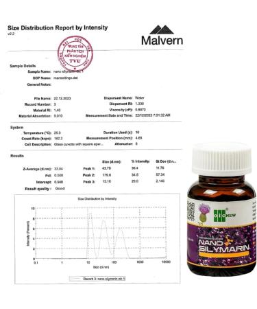 OIC NEW Nano Silymarin - 60 Capsules - Liver Health Support and Stabilize Liver Cell - Nano Technology Increases Absorption Up to 99.9% - Buy Online on GoSupps.com