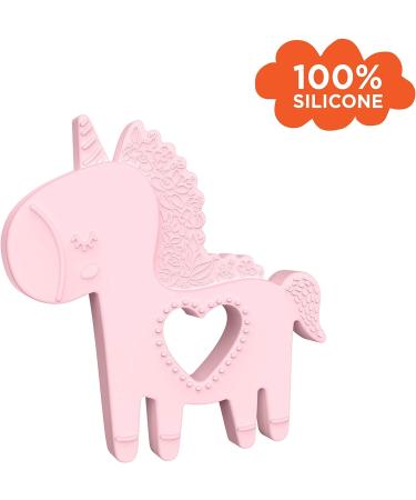 Manhattan Toy Adorables Petals Unicorn Teether - BPA-Free Silicone Toy - Buy Online on GoSupps.com