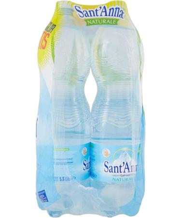 Sant'Anna Natural Water Vinadium 6 x 1.5 L - Buy Online on GoSupps.com