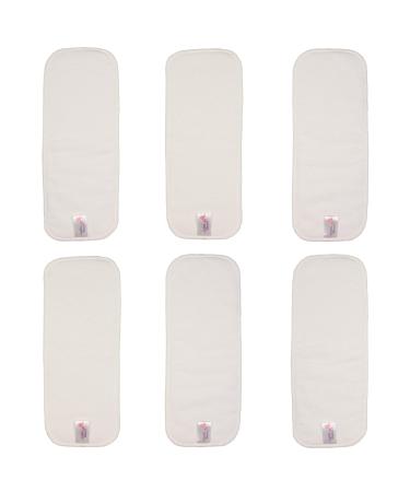 Littles and Bloomz 6 Microfibre Reusable Nappy Insert Cloth Diaper Booster MF6 Microfibre 06 - Buy Online on GoSupps.com