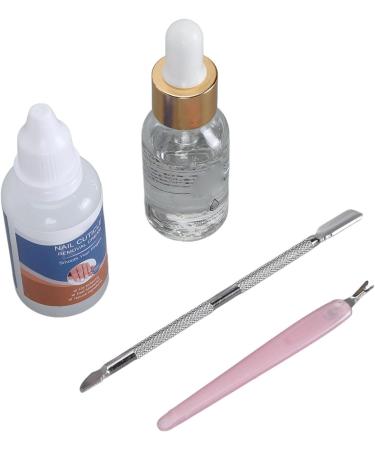 Nourishing Nail Nutrient Oil Kit for Strengthening and Healthy Cuticle Remover Cream with Tools (YS25-3) - Buy Online on GoSupps.com