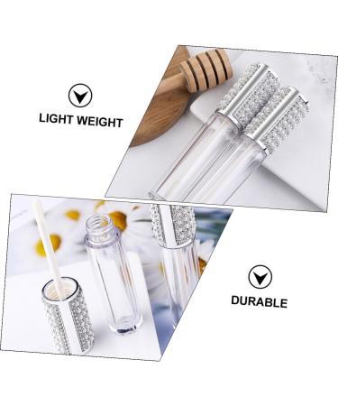 Healvian 10 pi ces Tubes Vides pour Gloss L vres clat R cipient Transparent Rechargeable pour Maquillage Tube Brillant L vres Compact et L ger - Buy Online on GoSupps.com