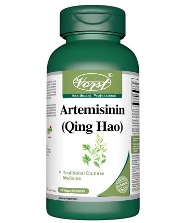 VORST Artemisinin 200mg Per Serving (100mg Per Capsule) 60 Vegan Capsules | Sweet Wormwood/Annual Mugwort Extract | Powder Pills | 1 Bottle 60 count (Pack of 1)