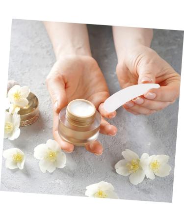 CRILSTYLEO 100pcs Mask Scoop Cream Scoop Creme Makeup Cosmetic Spoons Skin Care Tools Skin Care Mask Pp White - Buy Online on GoSupps.com