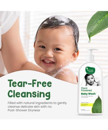Buy Ayurvedic Baby Massage Oil & Herbal Natural Baby Wash - 18 Herbal Extracts Almond & Avocado - 200 ml International Shipping - Buy Online on GoSupps.com