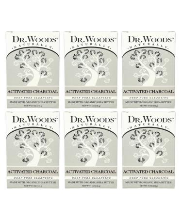 Dr. Woods Exfoliating and Deep Pore Cleansing Mild Bar Soaps (Pack of 6)