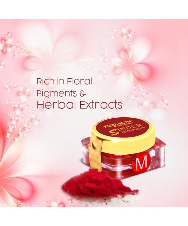 Keya Seth Aromatherapy 100% Natural Maroon Sindoor Dust 3gm Pack of 2 - Set of 2 Packs - Buy Online on GoSupps.com