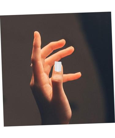 Healeved 2 Box French Style Nail Coffin Fake Nails Acrylic Nails Full Cover Fake Finger Nails Tip Press on Fake Nails Artificial Nails Coffin Fake Toe Nails Manicure Accessories Boxed White - Buy Online on GoSupps.com